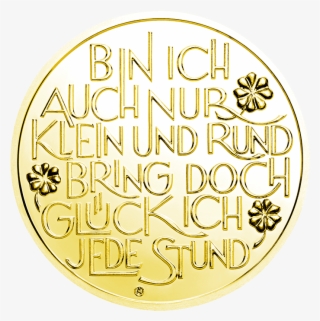 Lucky Token 2018 In Gold - Circle