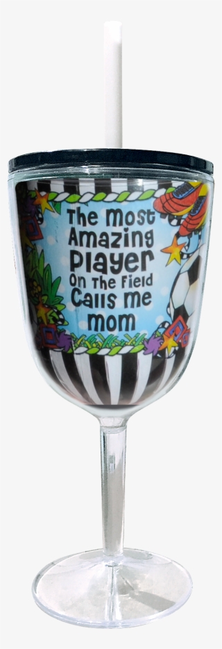 Soccer Mom Tingle Cups - Wine Glass