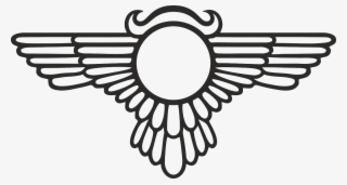 Wings Eagle Esoteric - Winged Globe