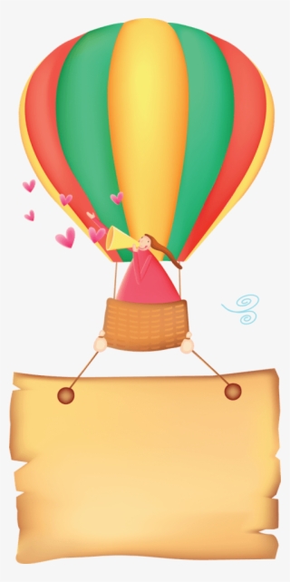 Free Png Airship Png Images Transparent - Air Balloons Cartoon Frame