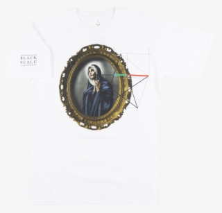 Black Scale Geomary T-shirt Mens Occult Streetwear - Crest