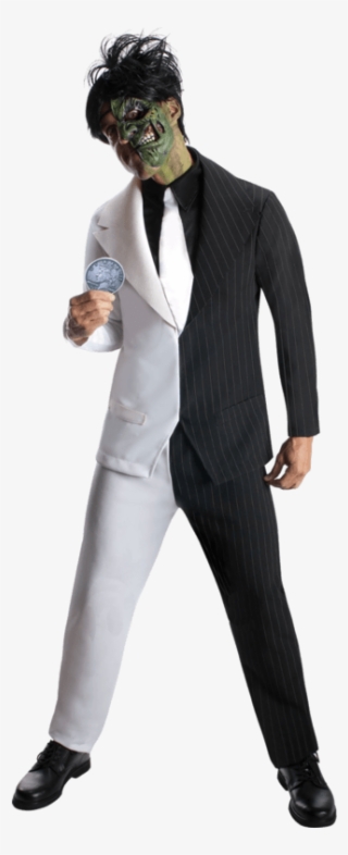 Adult Harvey Dent Two-face Costume - Super Villain Fancy Dress