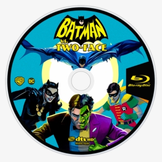 Two-face Bluray Disc Image - Batman Caped Crusaders Movie