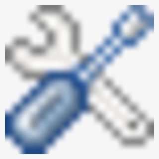 Blank Calendar - Wrench Icon