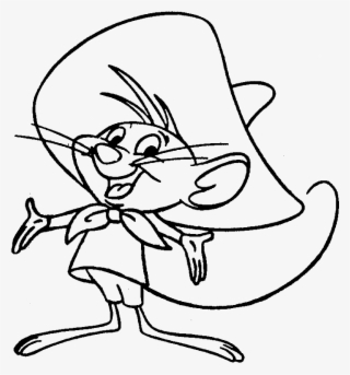 Speedy Gonzales Looney Tunes Coloring Pages - 700x769 PNG Download - PNGkit