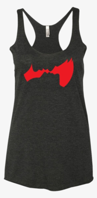 Face Two Face Red Print Tank - Active Tank