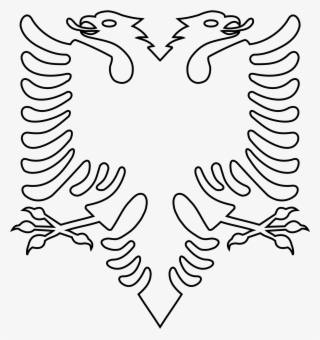This Free Icons Png Design Of Albanian Eagle No Background