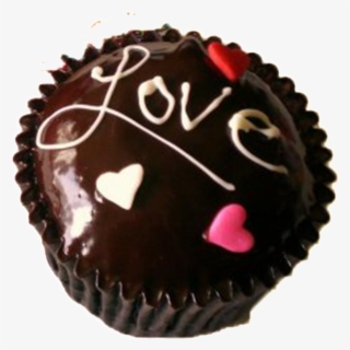 Chocolate Cake Beautiful Hd Png - Cupcakes