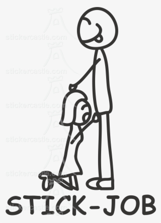 Anti Stick Family Sticker - Stick Fuck