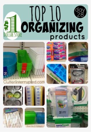 When You Use Organizing Products From The Dollar Store - Dollar Store Organizing Products