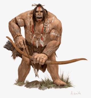 Dark Sun Half Giant - Illustration