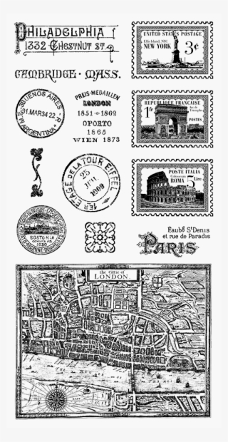 Cling Stamp - Illustration