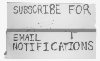 Wed Subscribe - Handwriting