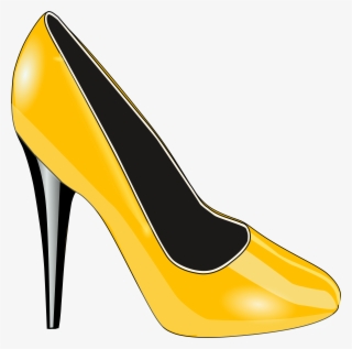 Gold Shoe Vector Clipart Image - Salto Alto Dourado Png - 2400x2380 PNG ...