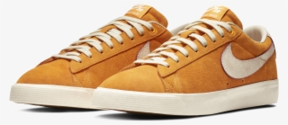 Nike Sb Blazer Low Gt Qs Circuit Orange/natural - Nike Sb Bruised Peach