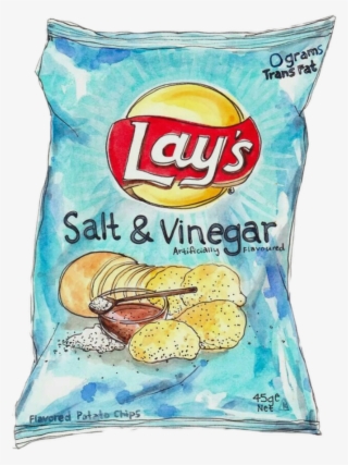 Report Abuse - Drawing Of Lays Chips