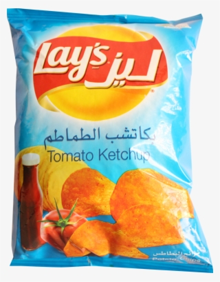 Lays Tomato Ketchup 40g - Lay's Ketchup Potato Chips 40g
