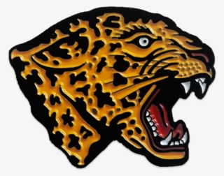 Tony Blue Arms Leopard Black Lapel Pin V=1478754406 - Roar