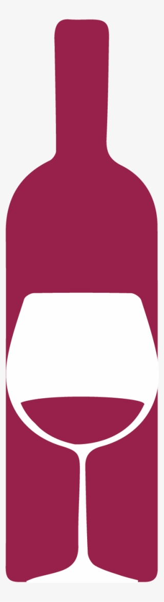 The Wine Seller Wine Rack Silhouette - Glass Bottle