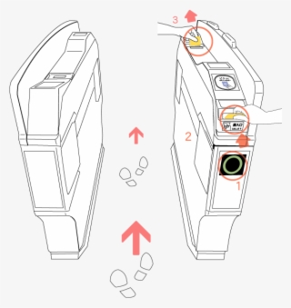 Ticket Gate Image - Illustration