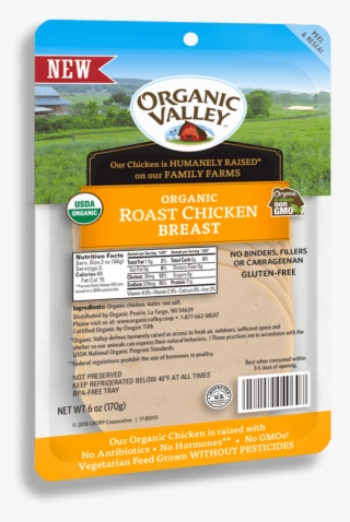Roast Chicken Breast Roast Chicken Breast - Organic Valley Deli Slices