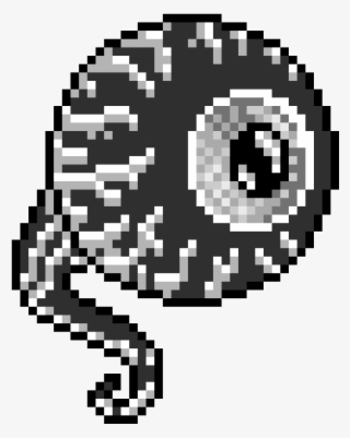 Black And White Eye - Black And White Eye Pixel