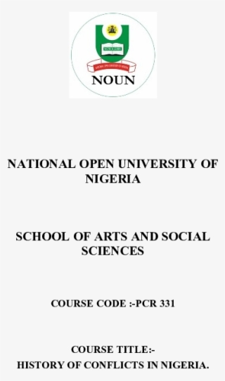 Pdf - National Open University Of Nigeria