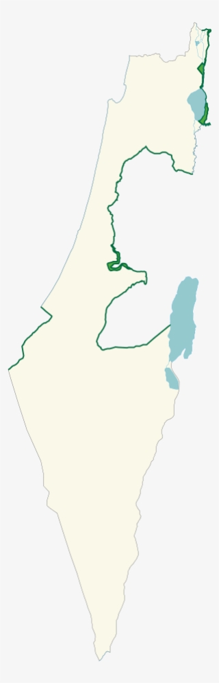 Israel Green Lines - Israeli Cities