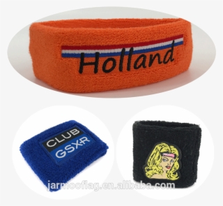 Breathable Cheap Rainbow Sweatband For Running - Tan