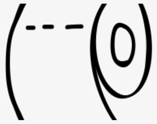 Drawn Toilet Icon - Circle