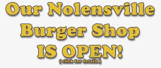 Current Burgers - Not Short Im Fun Size