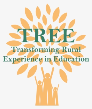 Tree Logo With Text Dark - Poster