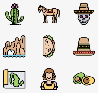 Mexico Symbols - Human Resource Icon Vector Png