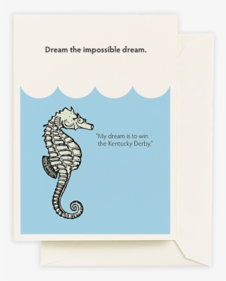 Sea Horse Card[ss 045 Ea] - Northern Seahorse
