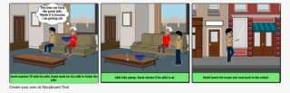 David Alibi - Storyboard