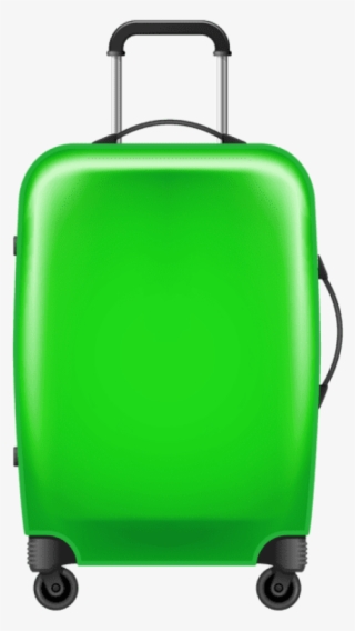 Free Png Download Green Trolley Suitcase Clipart Png - Hotel
