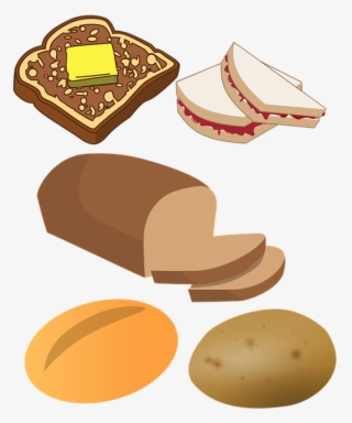 Bread Clipart Starchy Food - Starchy Foods Clipart