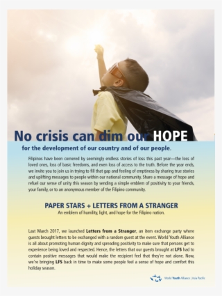 Paper Stars Letters From A Stranger - Child