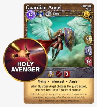 Guardian Angel Cutout With Holy Avenger - People Think I Do Meme