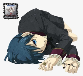 1er Personnage Présentation De Ciel Phantomhive Et - Ciel Render