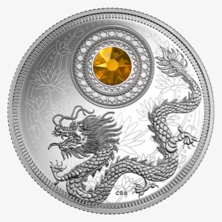 Canada 2016 Birthstones Series -november Proof Silver - December Birthstone Pure Silver Coin Made With Swarovski