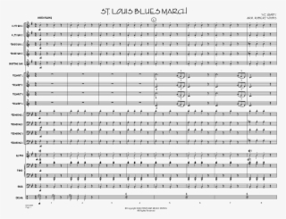 Saint Louis Blues March Thumbnail Saint Louis Blues - Too Darn Hot Full Score
