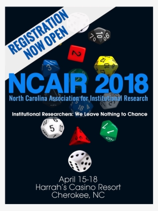 2018, And Will Be Held At The Harrah's Cherokee Casino - Flyer