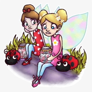 Ali May Got So Worked Up Her Little Face Turned Bright - Cartoon