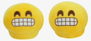 Emoji Slippers - Grinning - Smiley