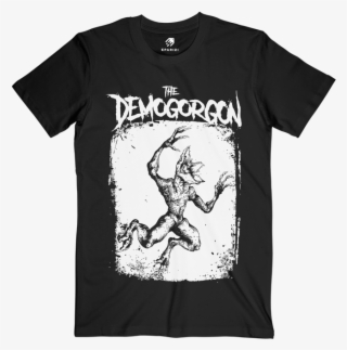Demogorgon Stranger Things Graphic T Shirt Spoon Merch - Puce Mary T Shirt