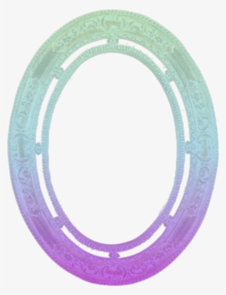 Mq Purple Green Frame Frames Border Borders - Circle