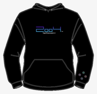 Image Of 2oo4 Ps2 Hoodie [black] - Hoodie
