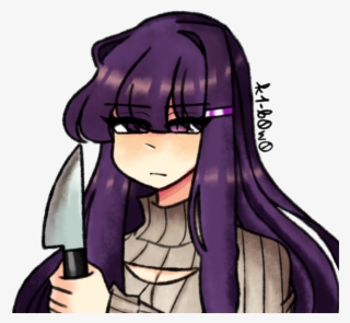 Doki Doki Literature Club Ddlc Yuri Ddlc Doki Doki - Hime Cut
