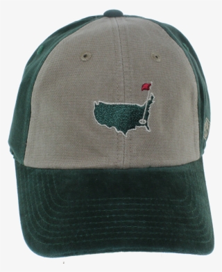 Masters 1934 Collection Green & Tan Relaxed Fit Slouch - Baseball Cap